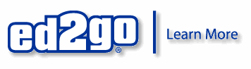 ed2go (Education to Go) Logo. Learn More. Online