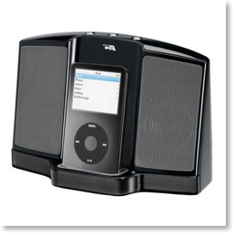 Cyber Acoustics Portable Digital Docking Speaker for iPod (Black)