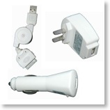 Universal Apple iPod USB Charger Kit