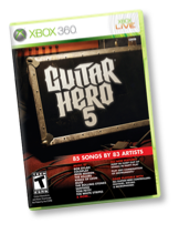Xbox 360 Guitar Hero 5
